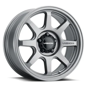 Vision Wheel Off-Road – 351 FLOW – Grey – 16″x8″ 0mm – All weather Wheels – 351-6865SG0